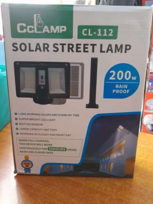 200w solar street lamp