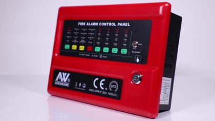4zones fire alarm panel