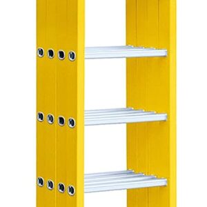 4by6 24ft multipurpose fiberglass ladder