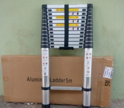 5.0m single telescopic ladder