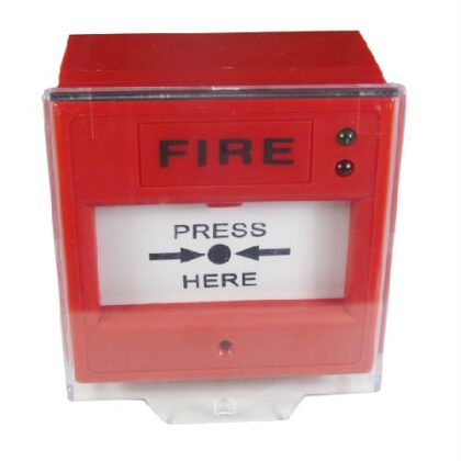 conventional manual call point with indicator