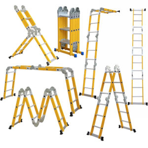 4by3 12ft multipurpose fiberglass ladder
