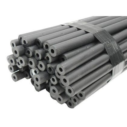 insupipe for electric fence on wooden posts