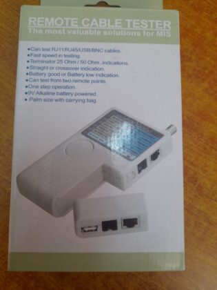 remote cable tester