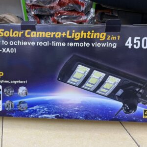 AI solar light plus camera 2 in 1