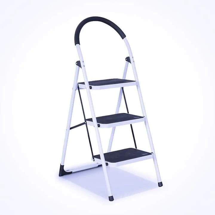 3 steps heavy duty steel ladder