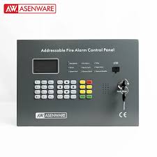 1 loop addressable fire alarm panel Asenware AW-FP128
