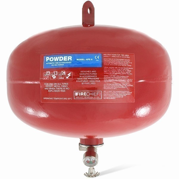Automatic 6 KG Dry Chemical Powder Fire Extinguisher