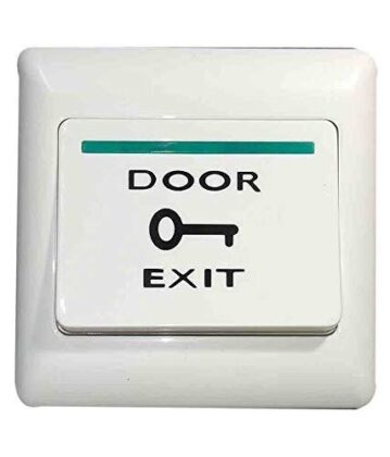 plastic exit button