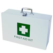 white first aid kit